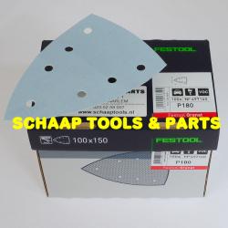 Schuurblad 100x150mm P180 GRANAT StickFix per 100 verpakt | 497140